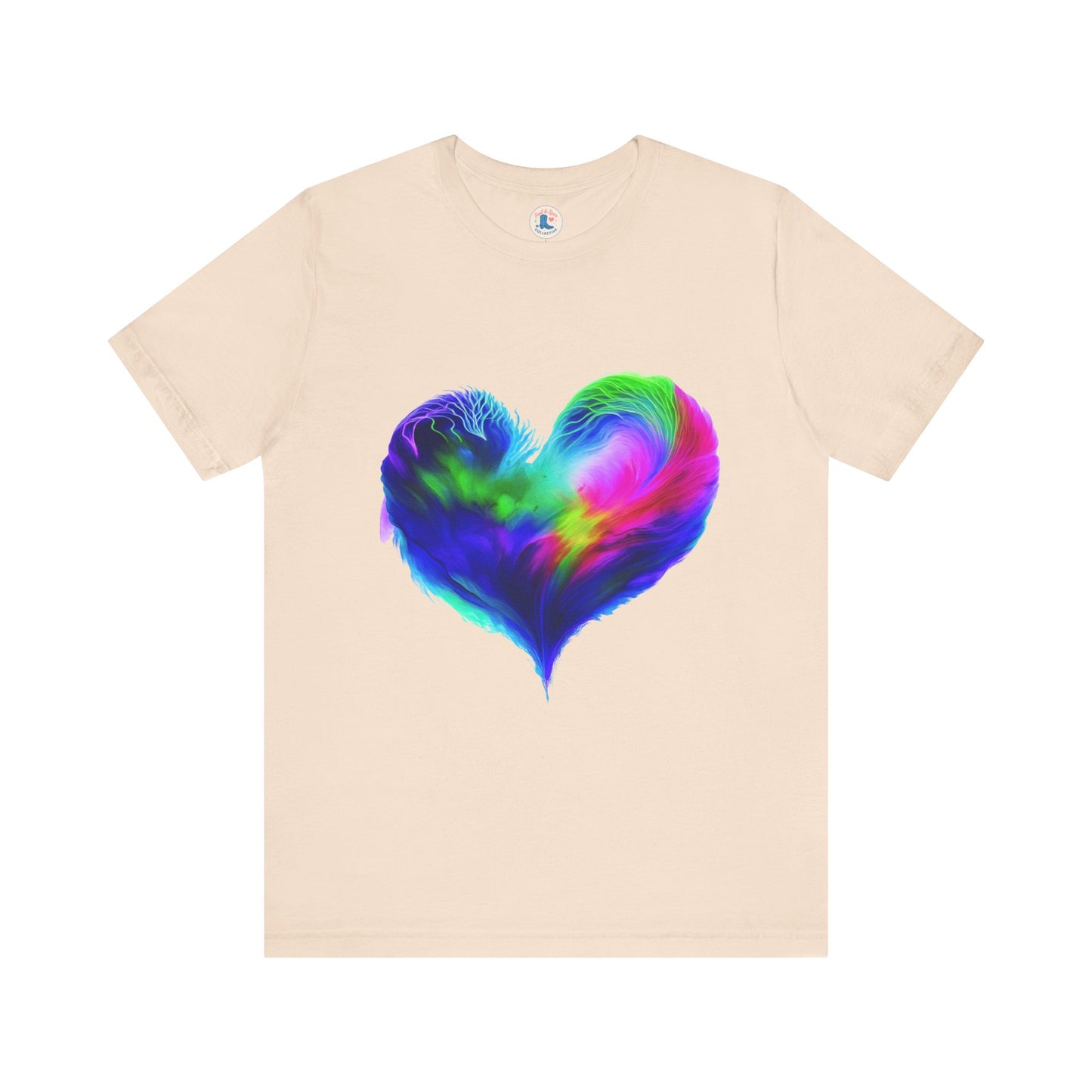 Radiant Spectrum Heart Tee