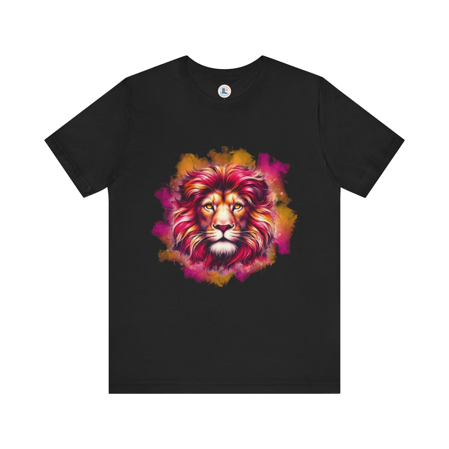 “Roar & Radiance” – Watercolor Lion Tee