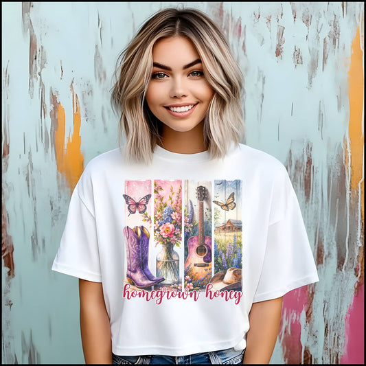 Homegrown Honey Western Graphic Tee