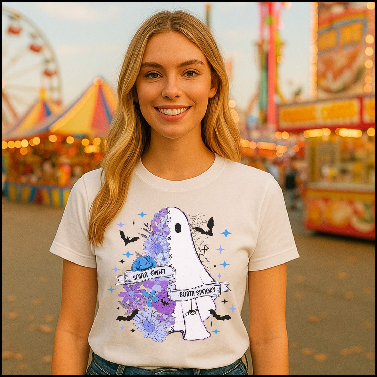 Sorta Sweet, Sorta Spooky Ghost Tee