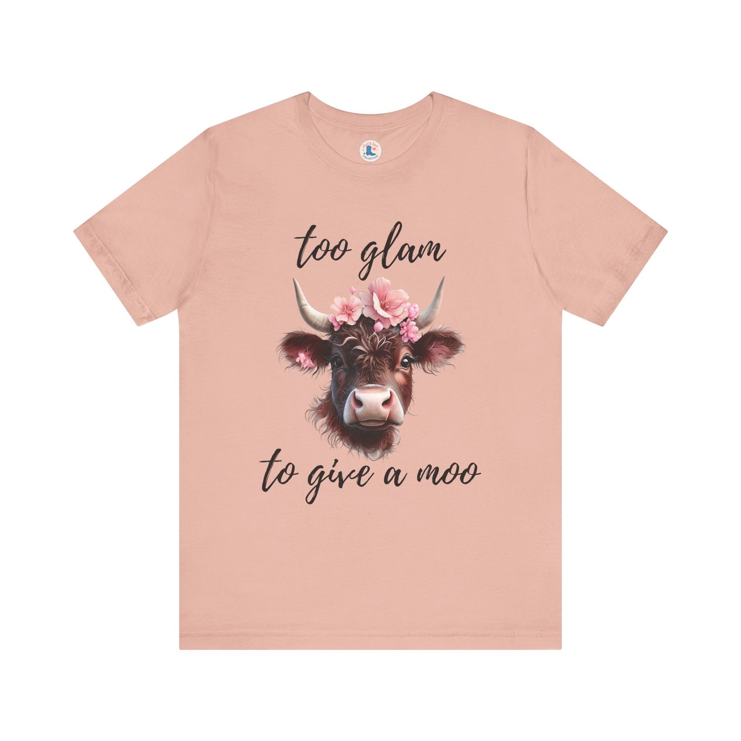 Glam Cow Tee