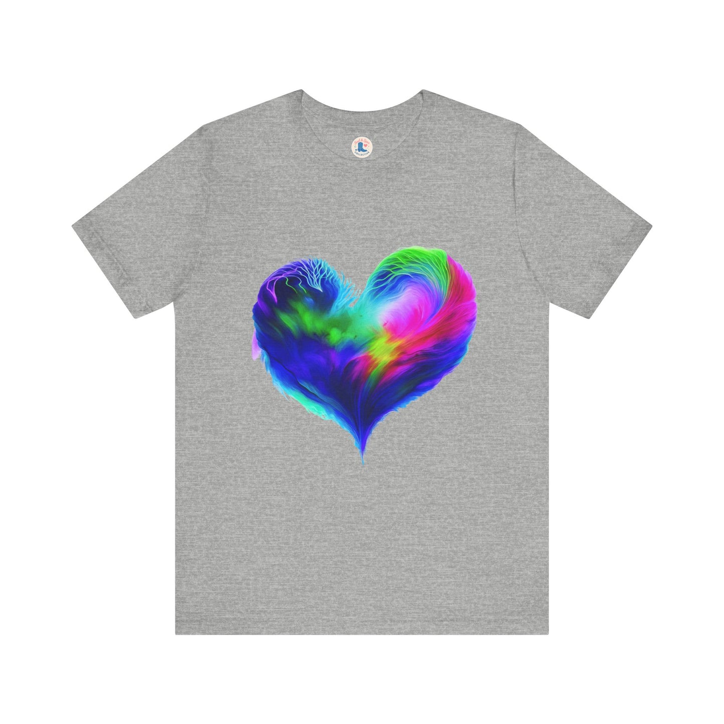 Radiant Spectrum Heart Tee