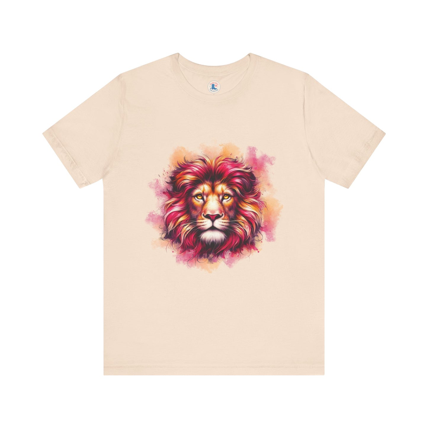 “Roar & Radiance” – Watercolor Lion Tee