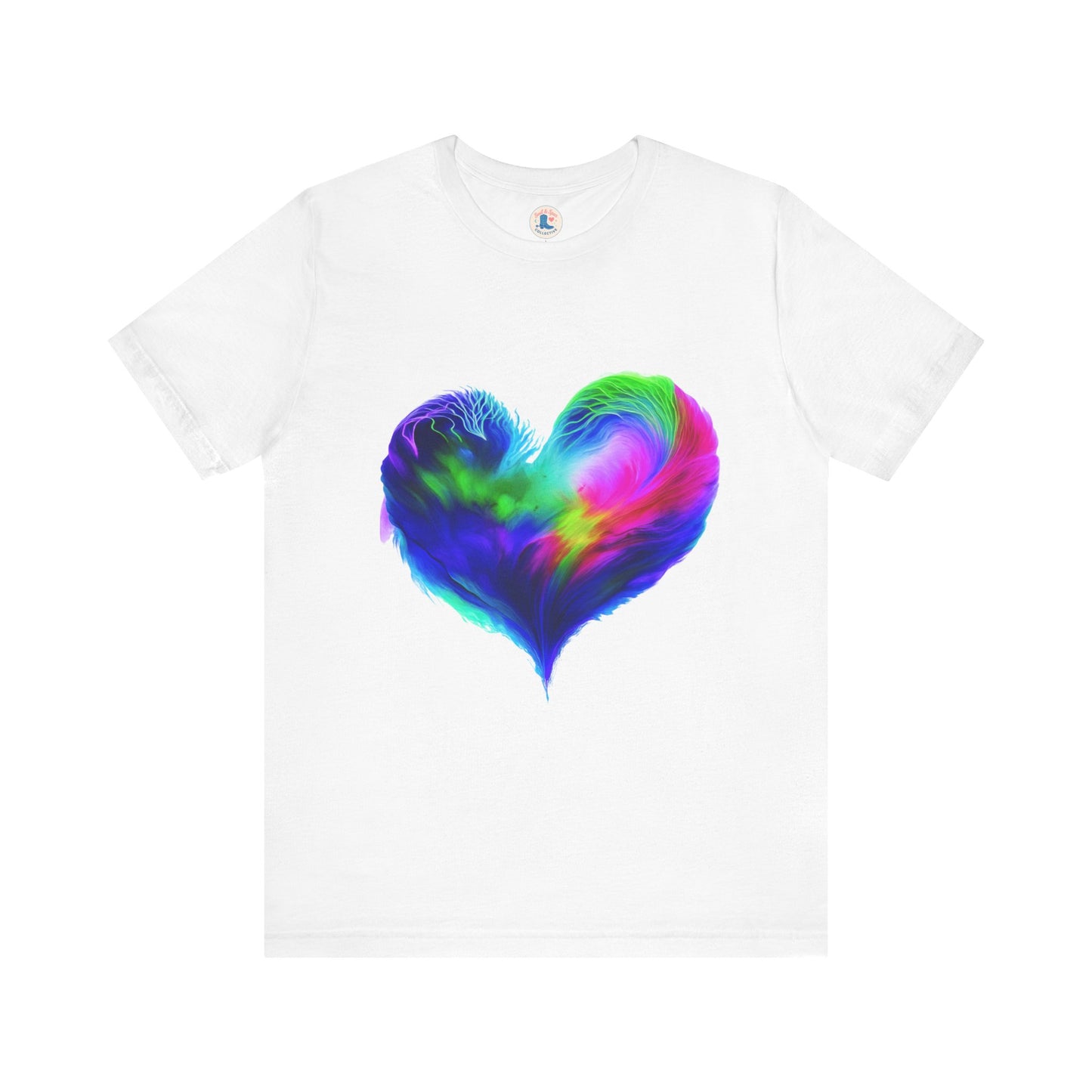 Radiant Spectrum Heart Tee