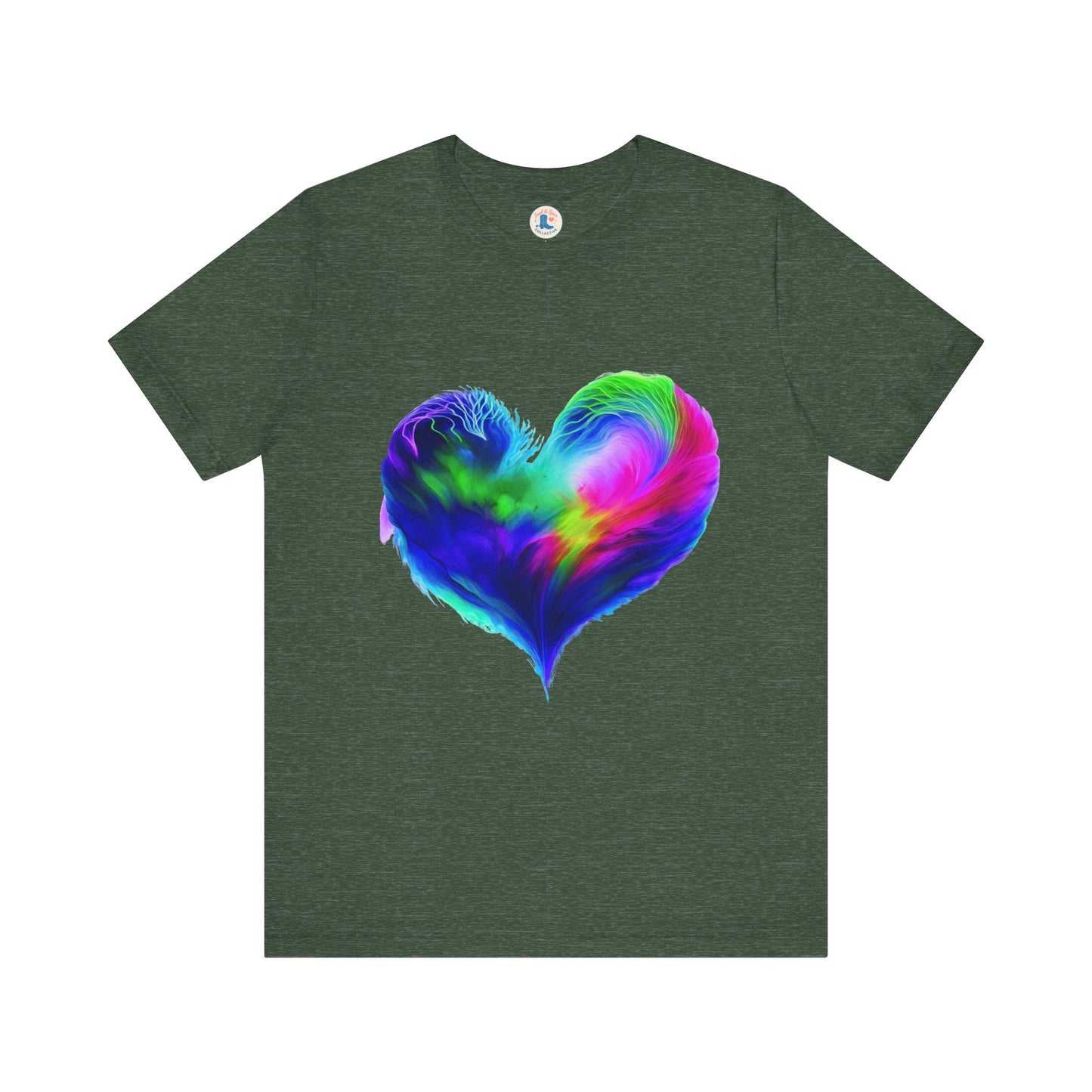 Radiant Spectrum Heart Tee