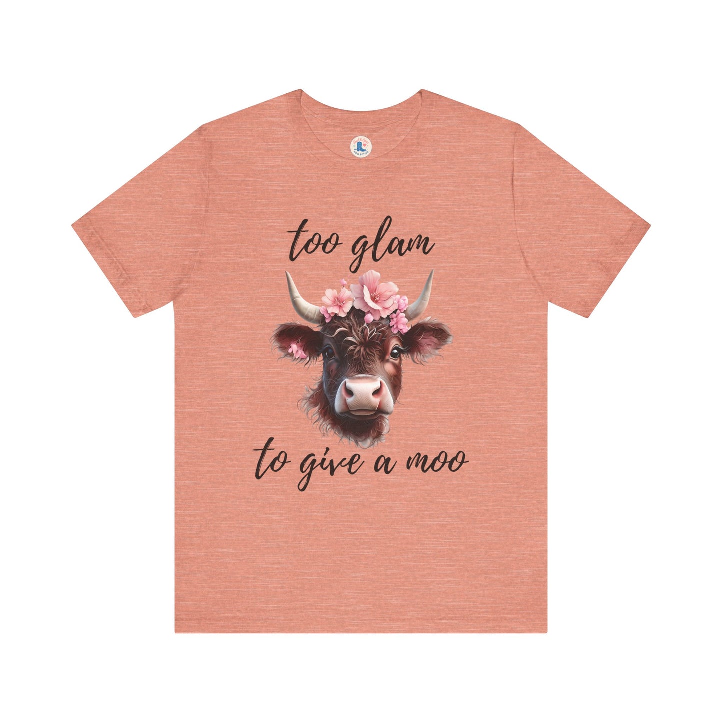 Glam Cow Tee