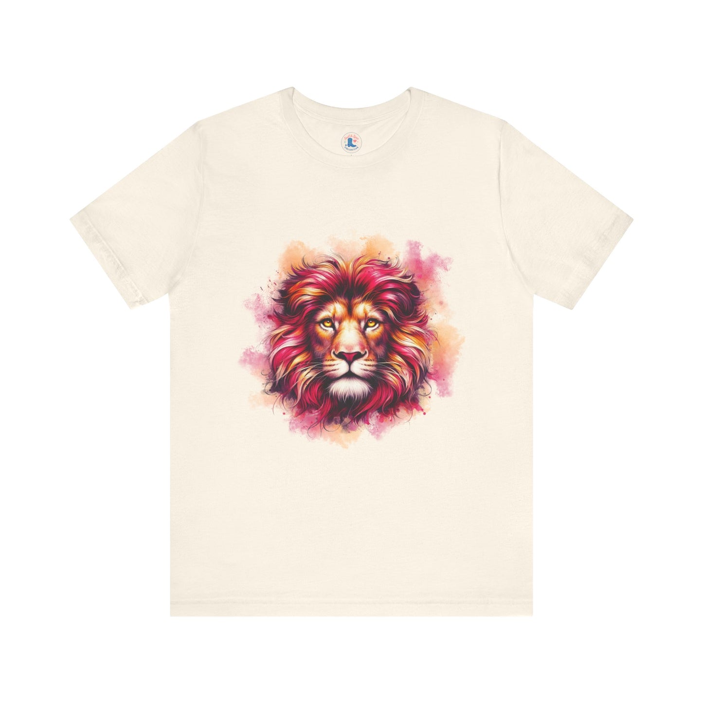 “Roar & Radiance” – Watercolor Lion Tee