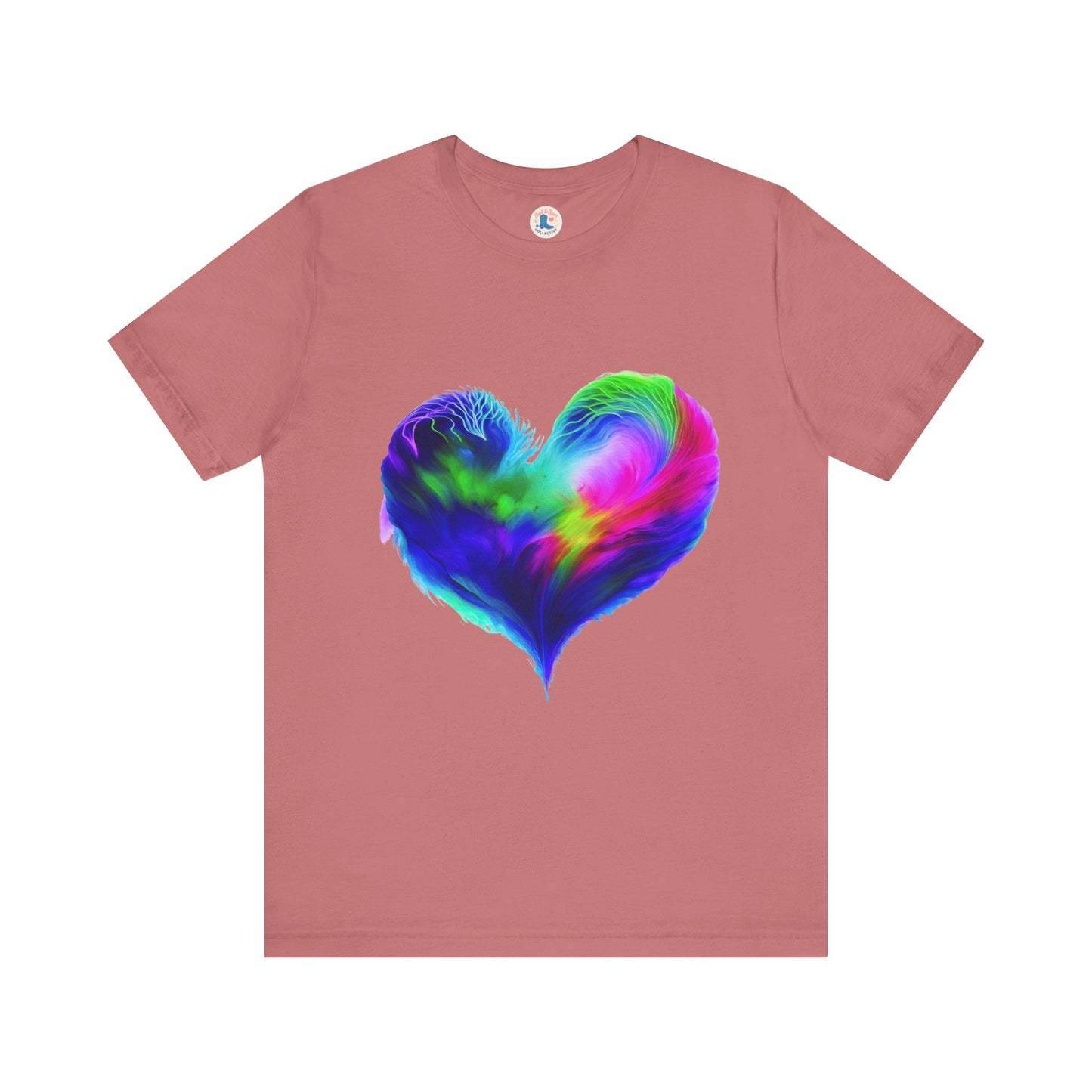 Radiant Spectrum Heart Tee