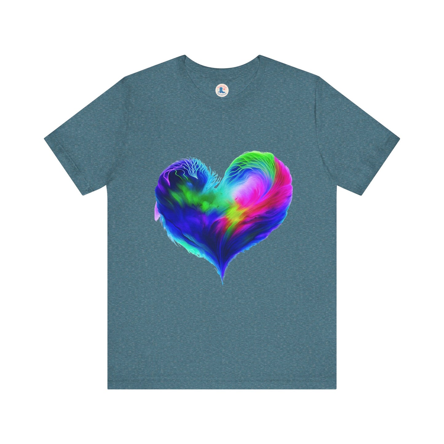 Radiant Spectrum Heart Tee