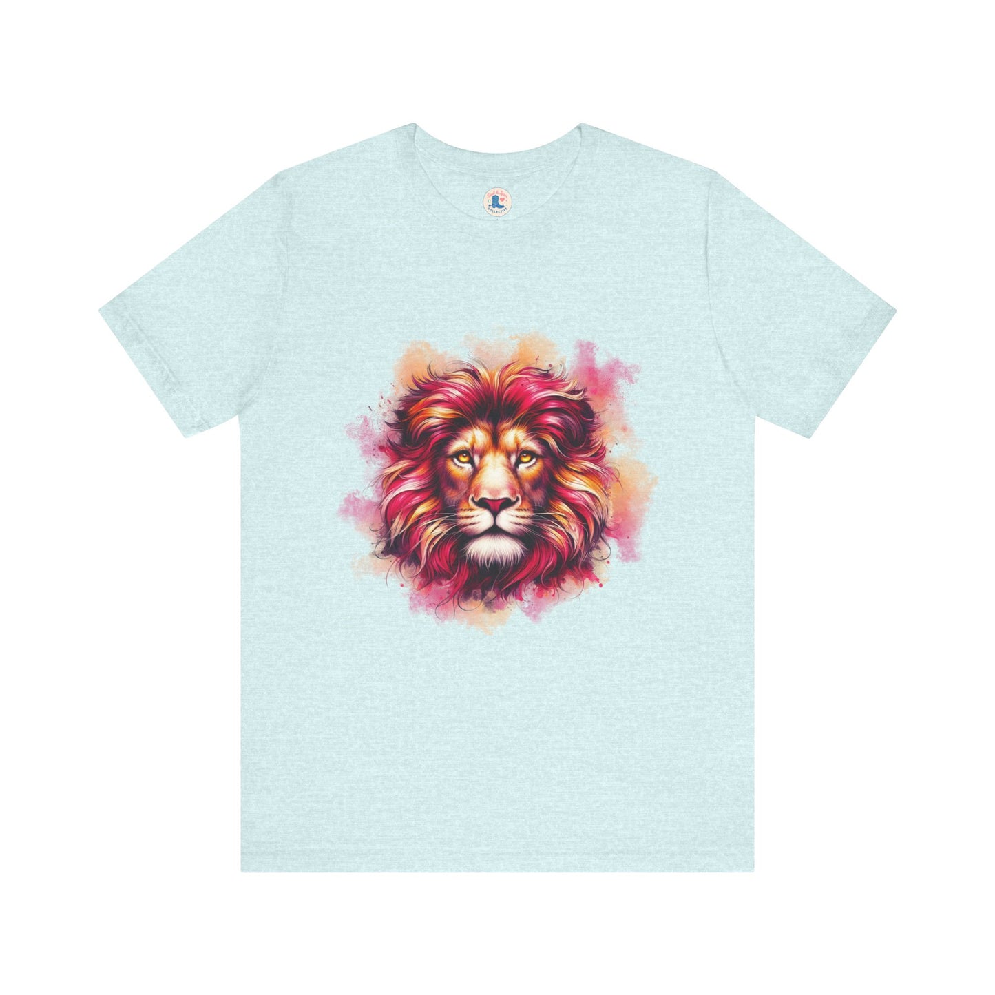 “Roar & Radiance” – Watercolor Lion Tee