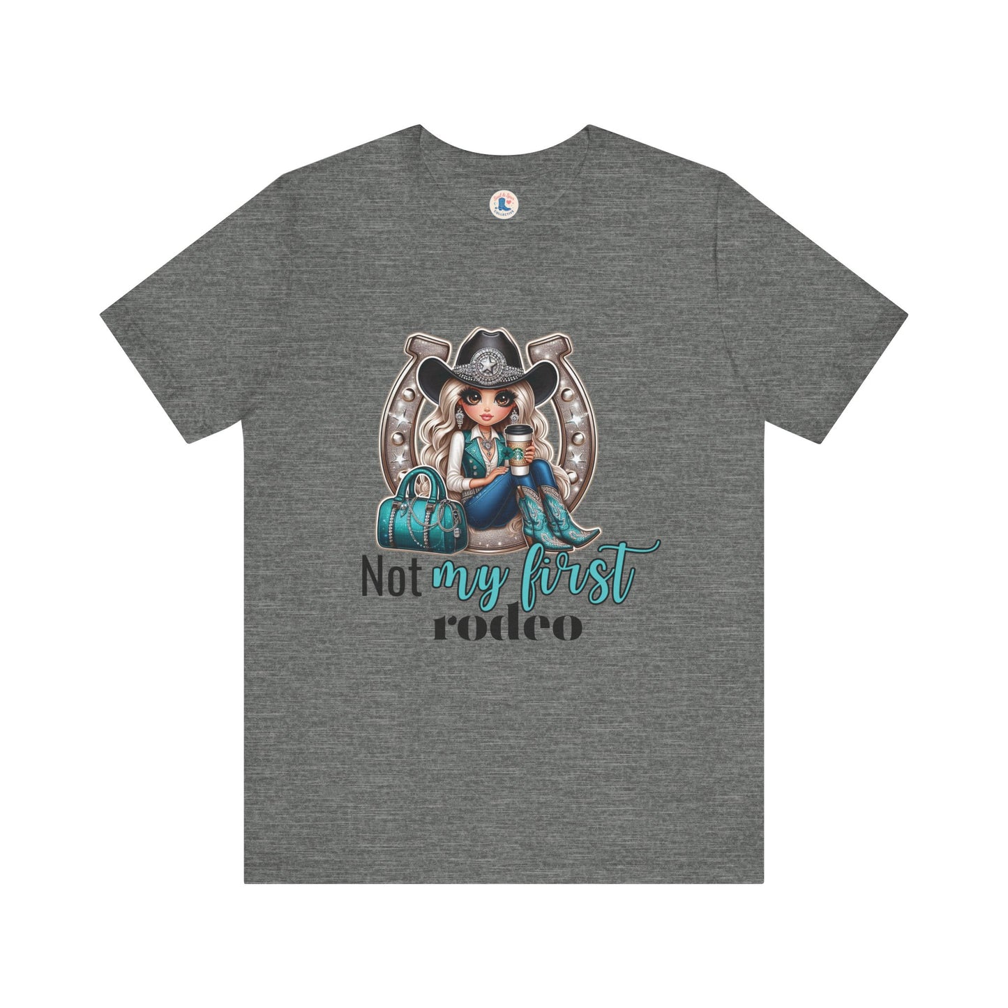 Not My First Rodeo Cowgirl Tee