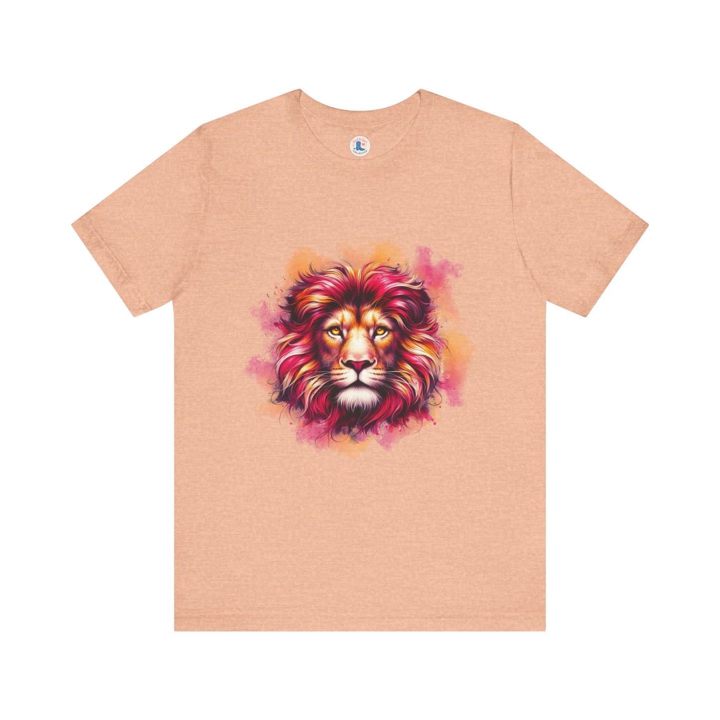 “Roar & Radiance” – Watercolor Lion Tee