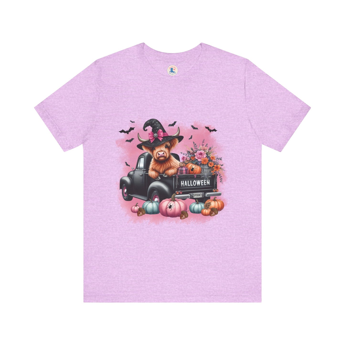 Highland Cow Halloween Truck Tee
