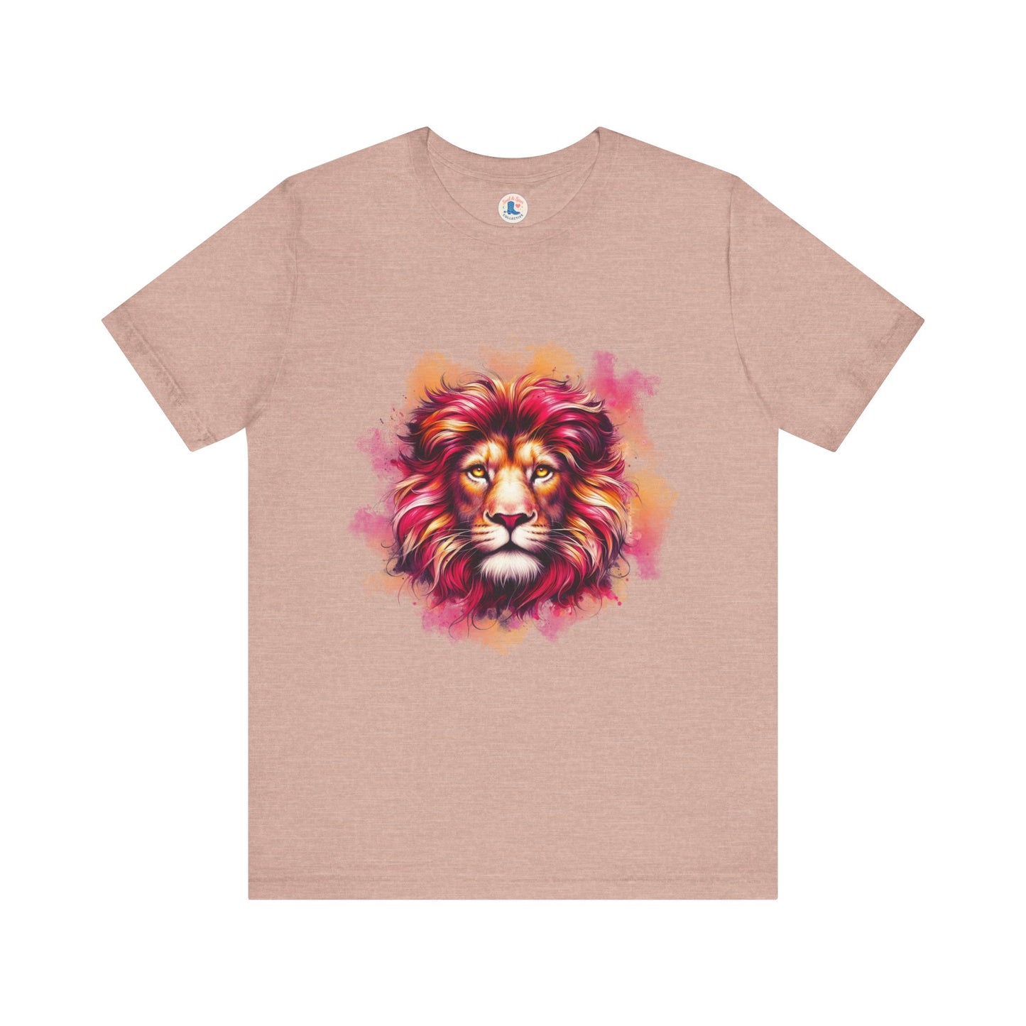 “Roar & Radiance” – Watercolor Lion Tee