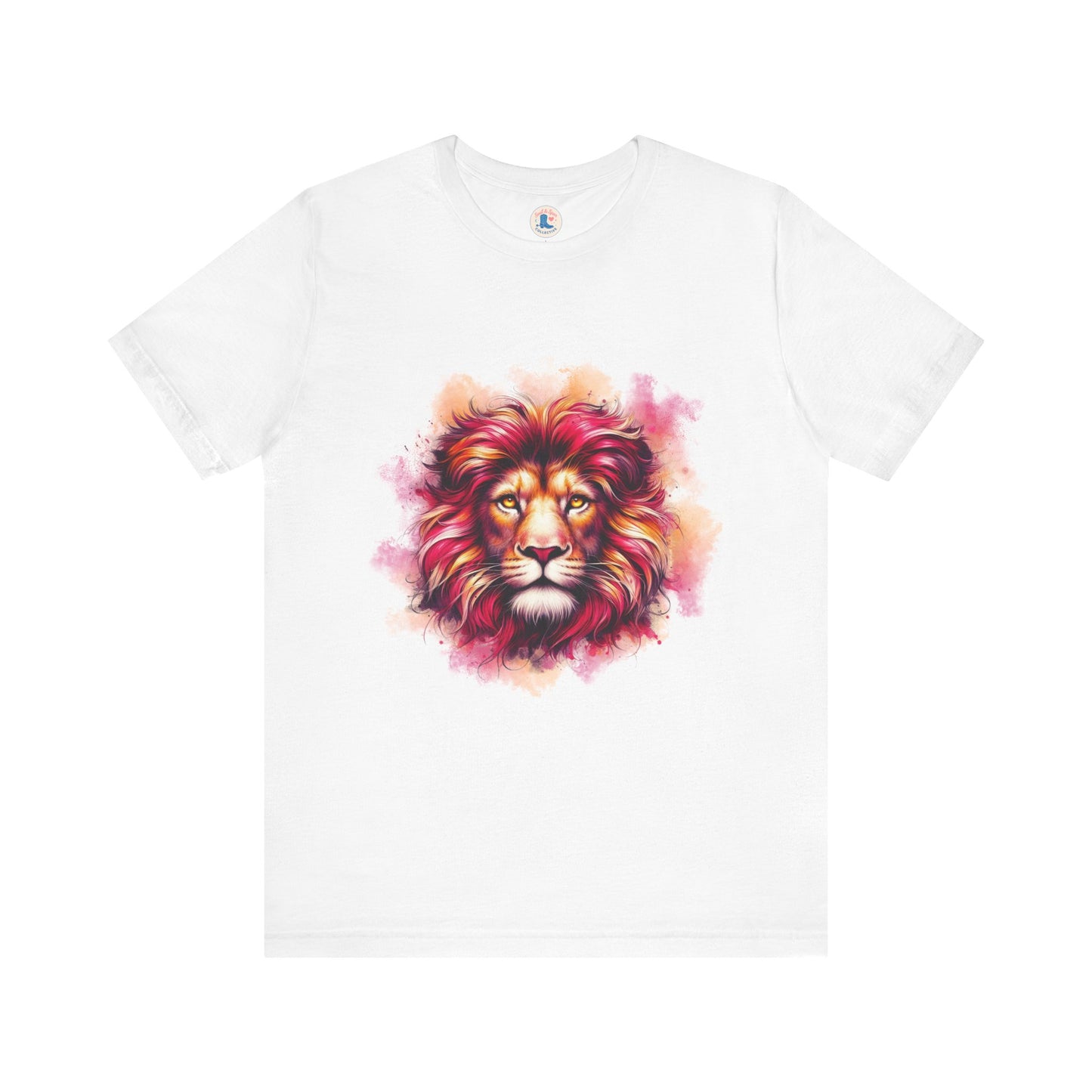 “Roar & Radiance” – Watercolor Lion Tee