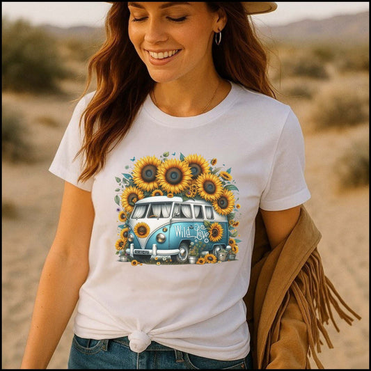 Wild Love Sunflower Van Tee