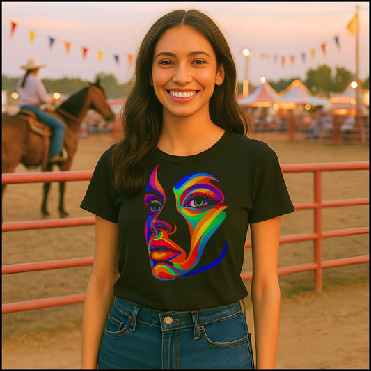 Radiant Spectrum Face Tee