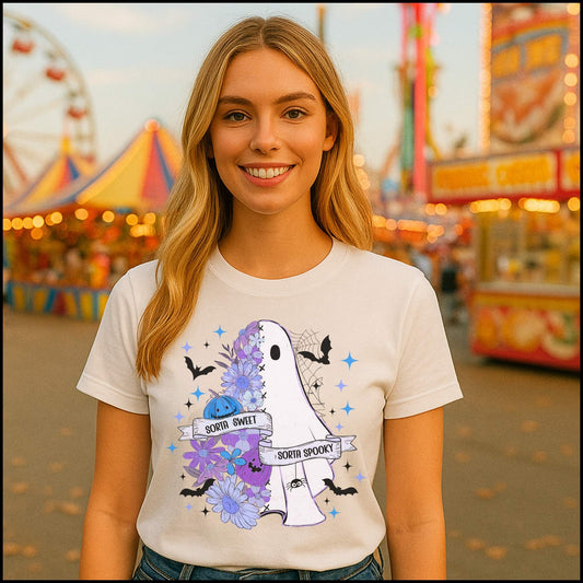Sorta Sweet, Sorta Spooky Ghost Tee