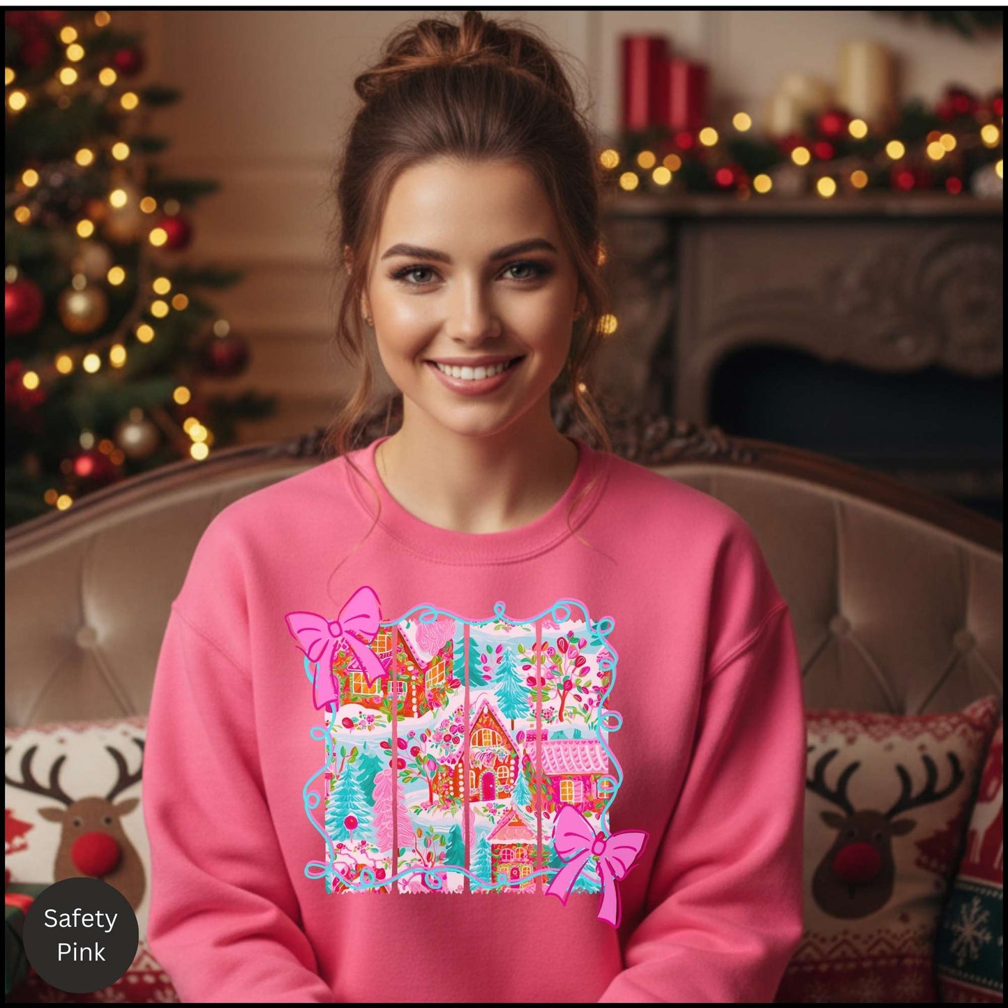 Gingerbread Village Crewneck