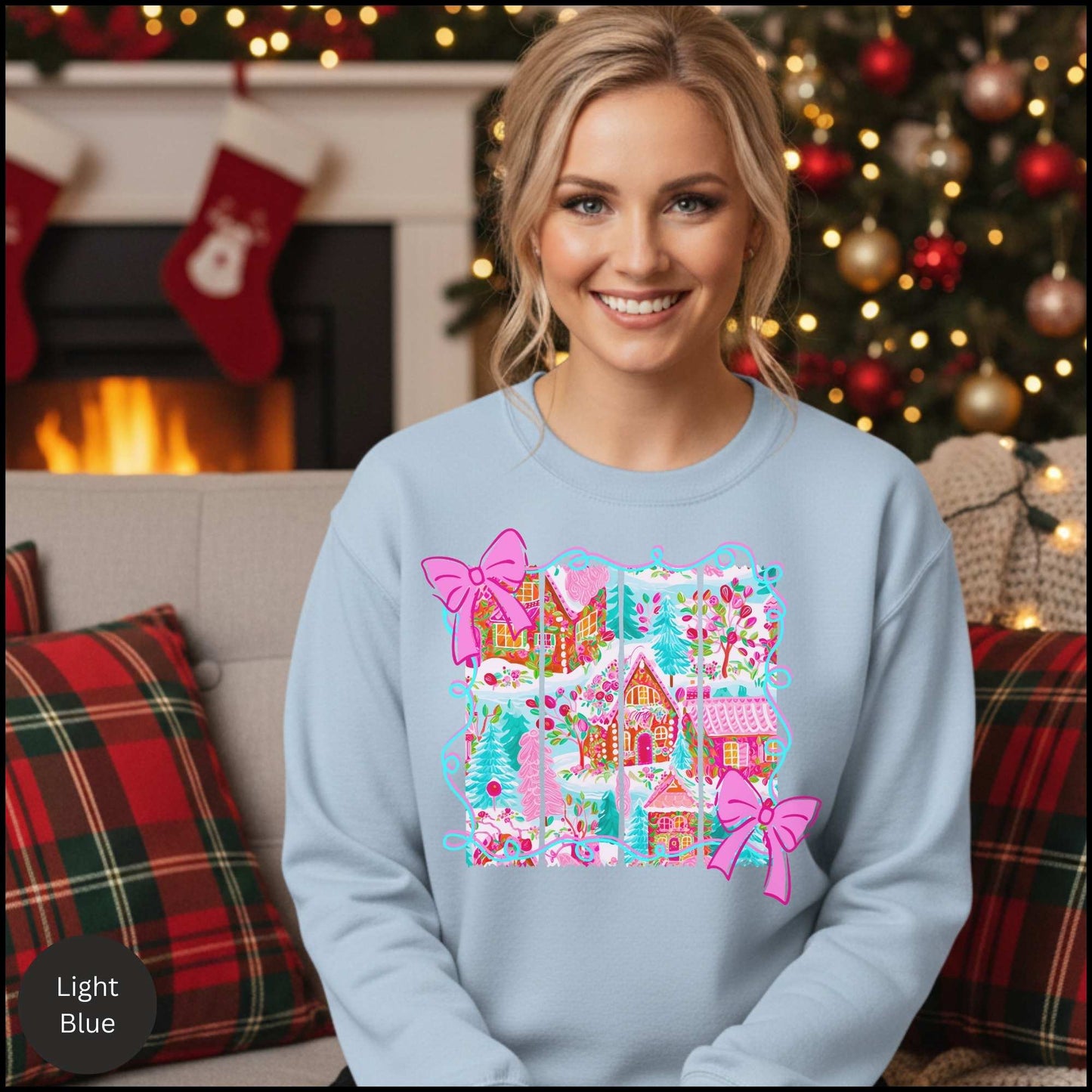 Gingerbread Village Crewneck