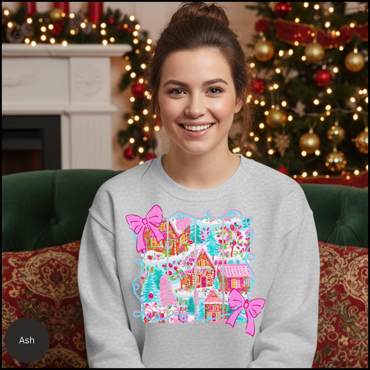 Gingerbread Village Crewneck