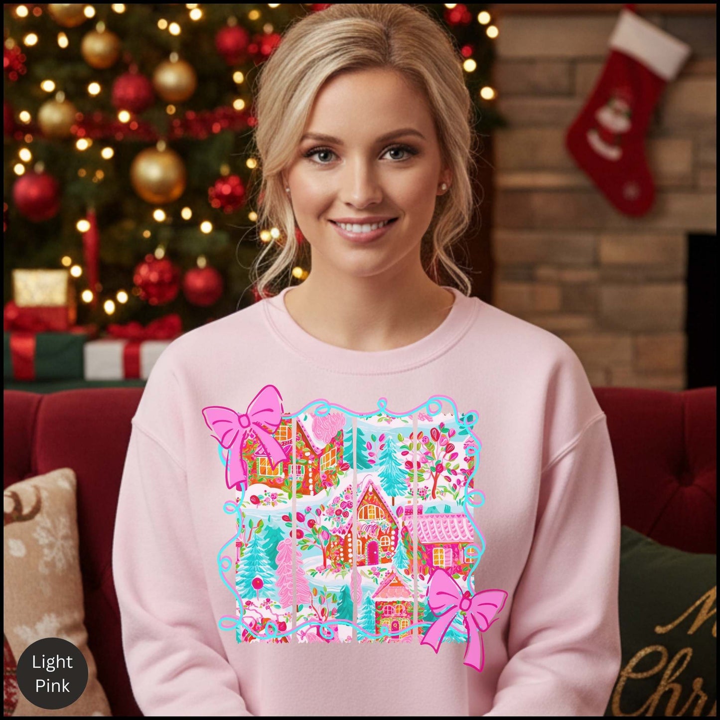 Gingerbread Village Crewneck