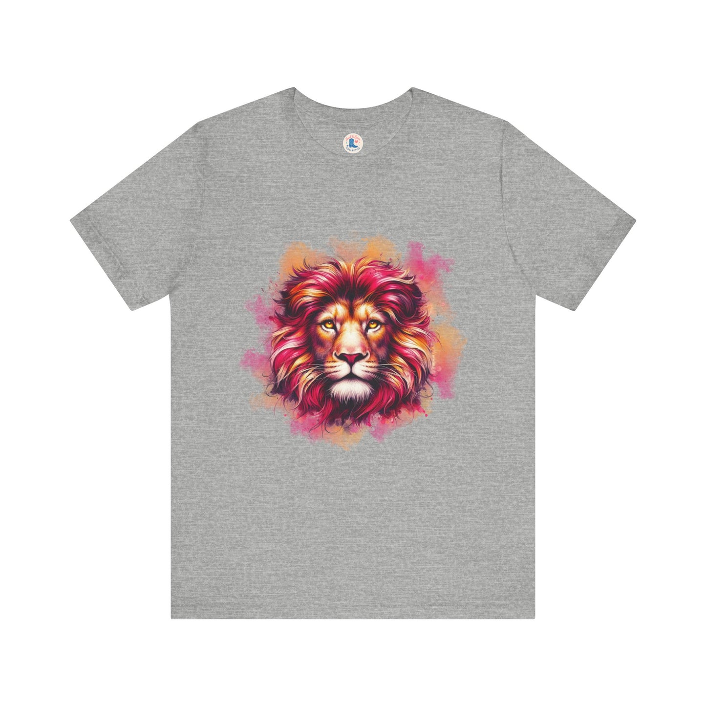 “Roar & Radiance” – Watercolor Lion Tee