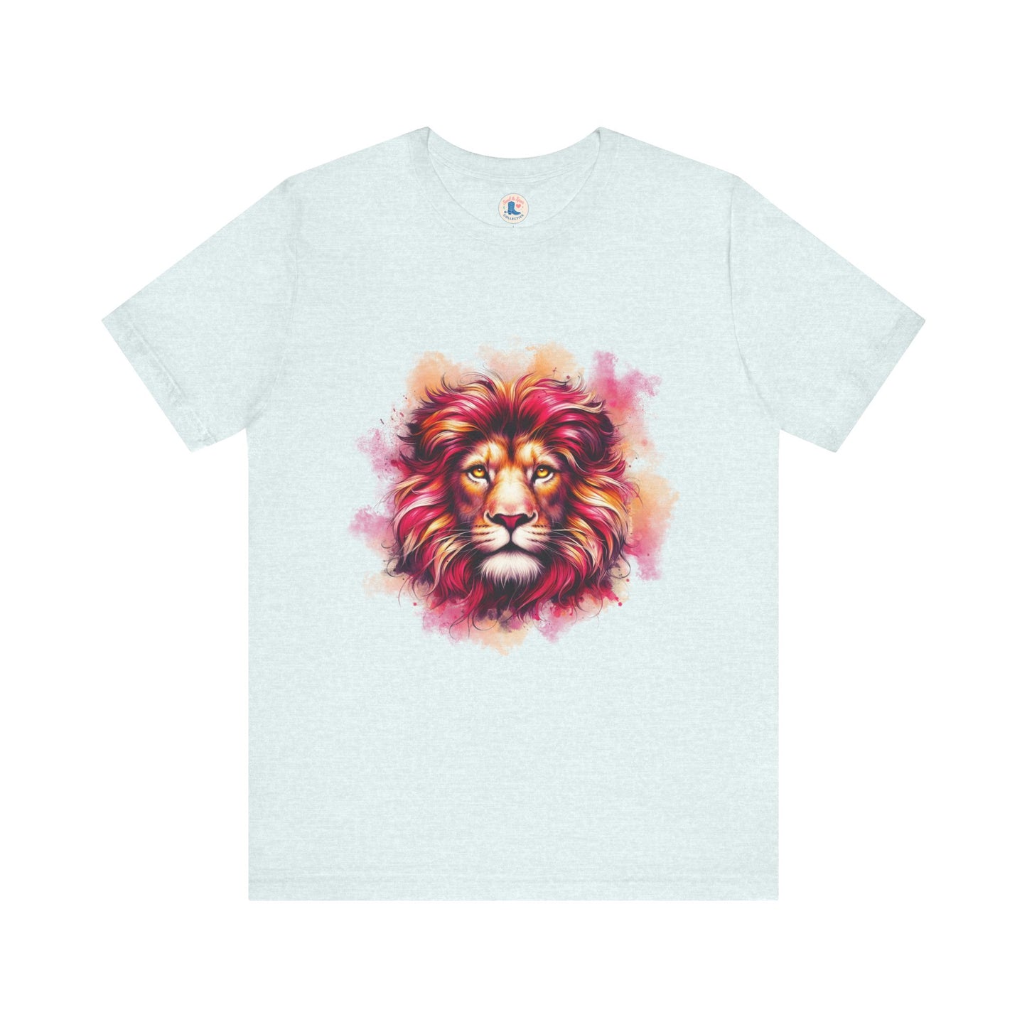 “Roar & Radiance” – Watercolor Lion Tee